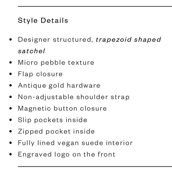 Angela Roi Hamilton Satchel - Picture 7 of 8